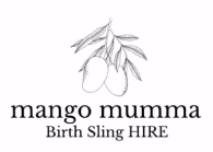 mango mumma Birth Sling Hire